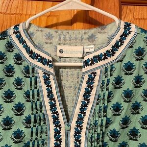 Ella Simone block print nightgown